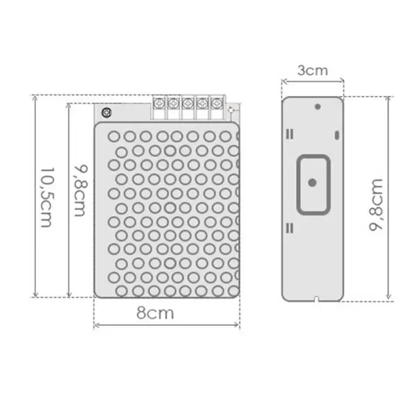 Fonte Chaveada 3A 36w 12V - Série PRO